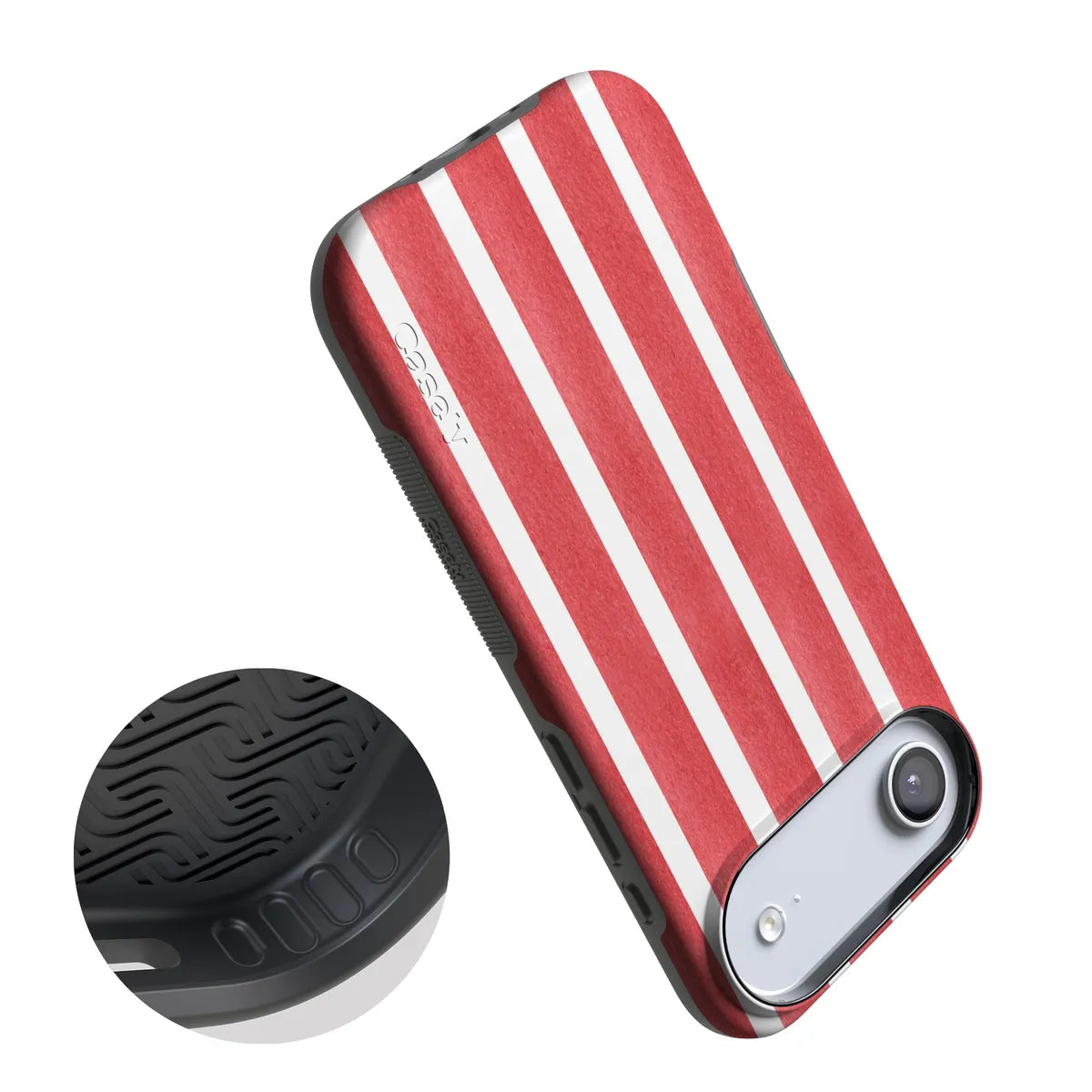 East Coast Summer | Red Stripes Case