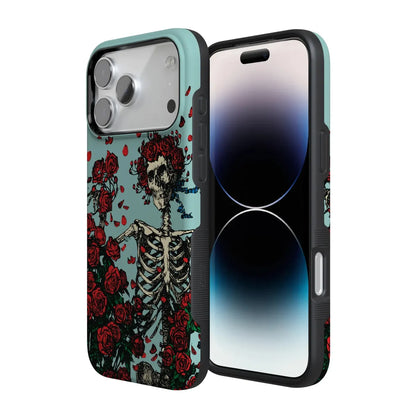 Forever Grateful | Grateful Dead Skeleton Floral Case