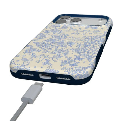 Cupid's Canvas | Periwinkle Floral Case