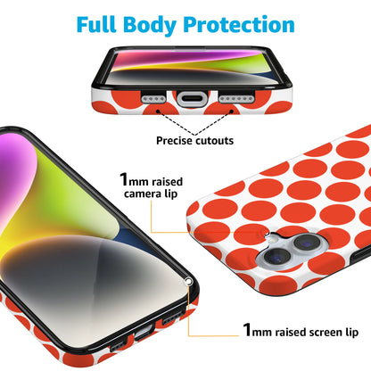 Red Dots | High Contrast Design Case
