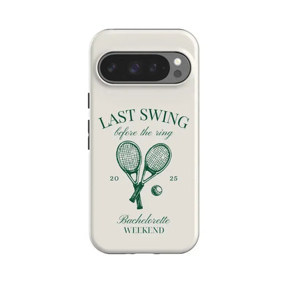 Last Swing | Off-White Bachelorette Case
