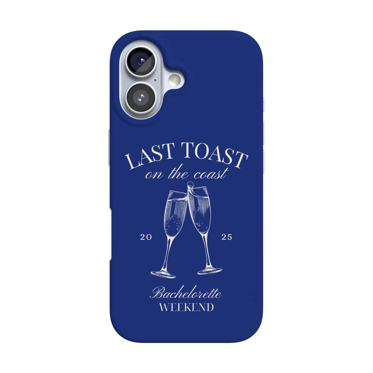 Last Toast | Blue Coastal Bachelorette Case