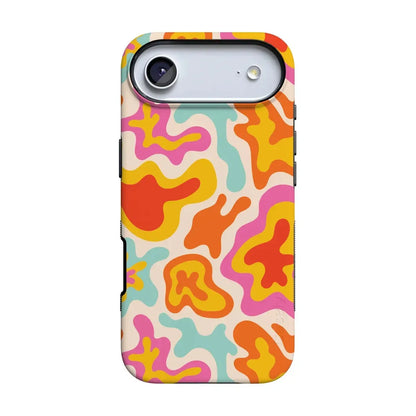 Tropical Color Splash | Abstract Retro Case