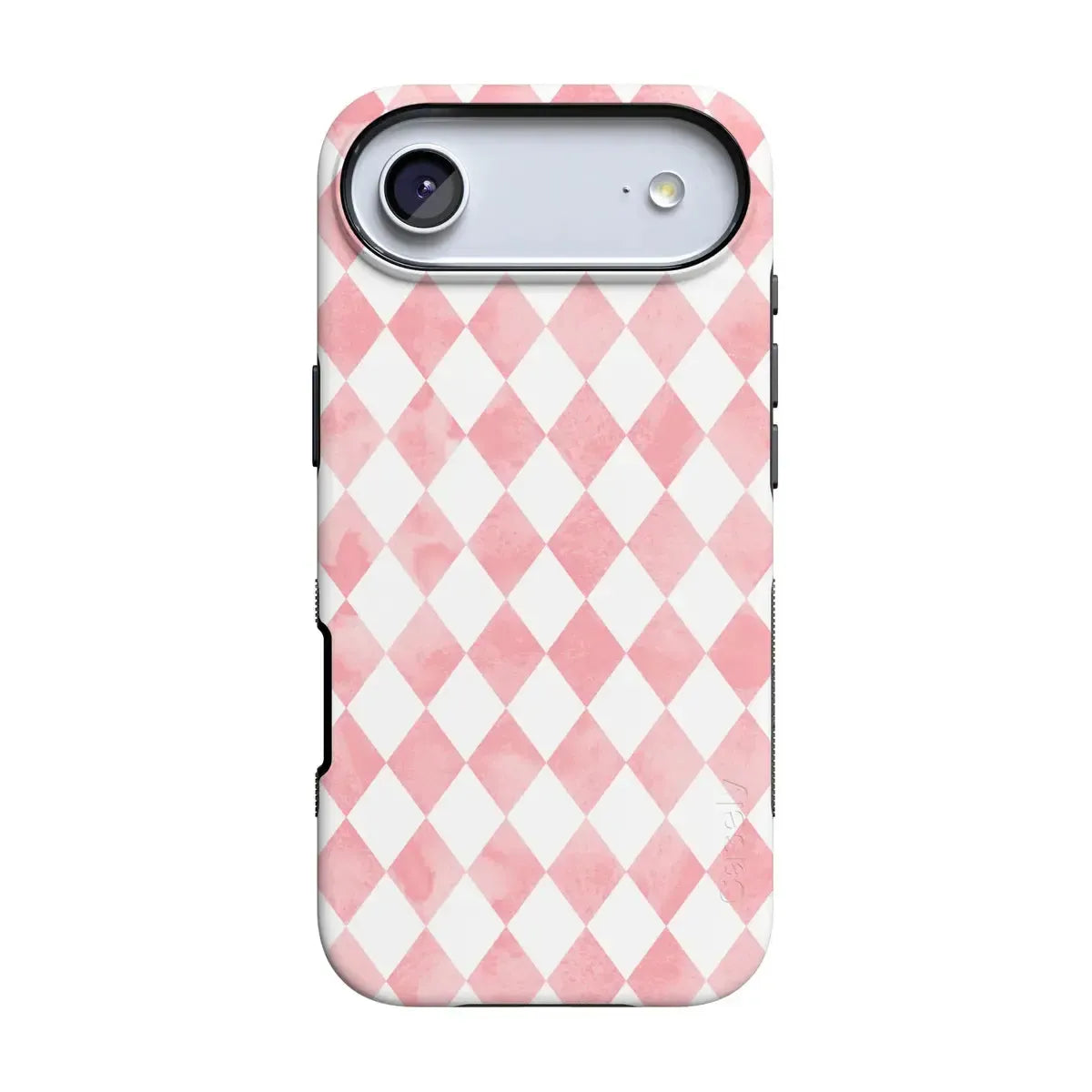 Queen of Diamonds | Pink Watercolor Case