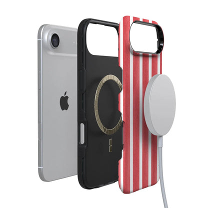 East Coast Summer | Red Stripes Case