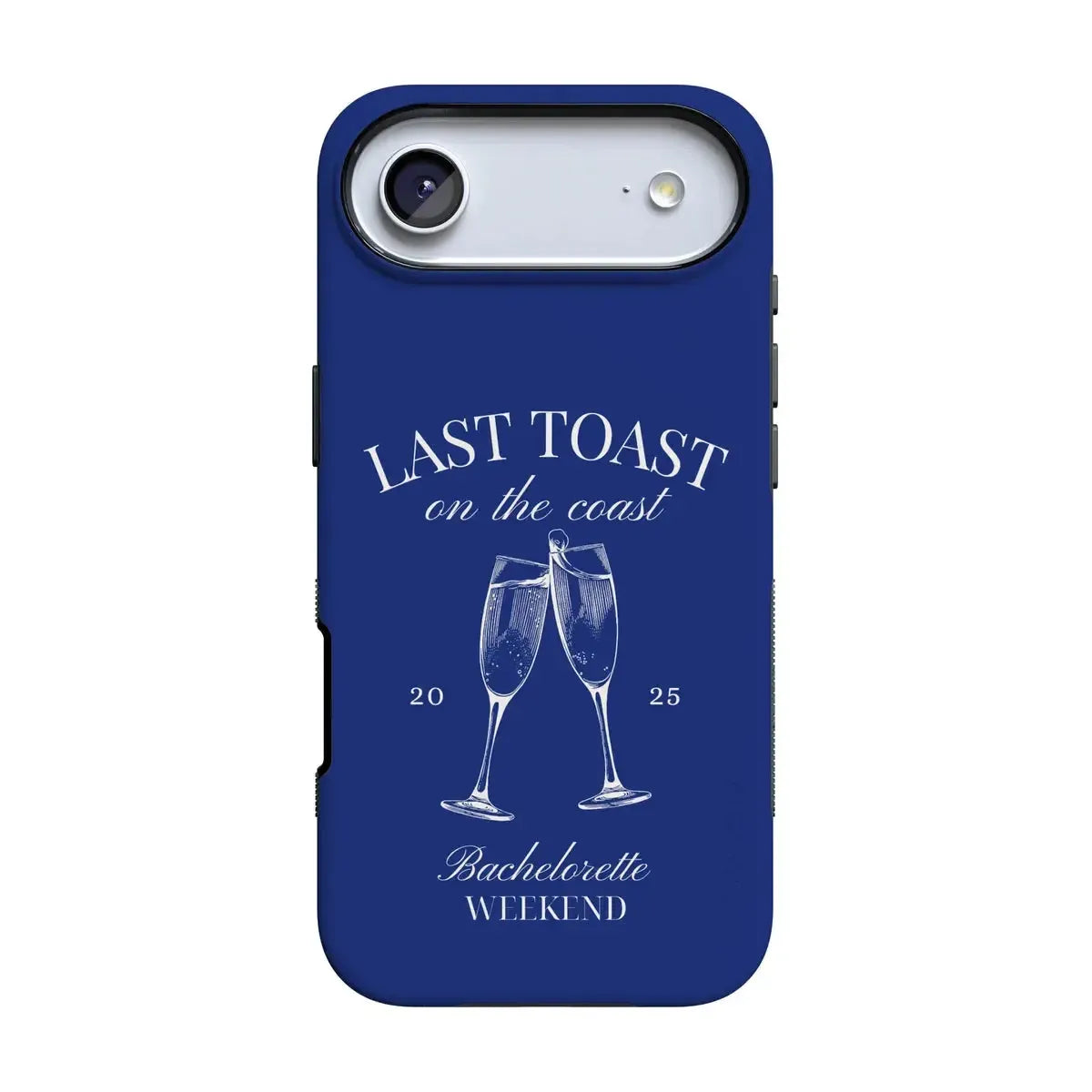Last Toast | Blue Coastal Bachelorette Case