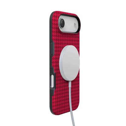 Best Dressed | Red Houndstooth Case