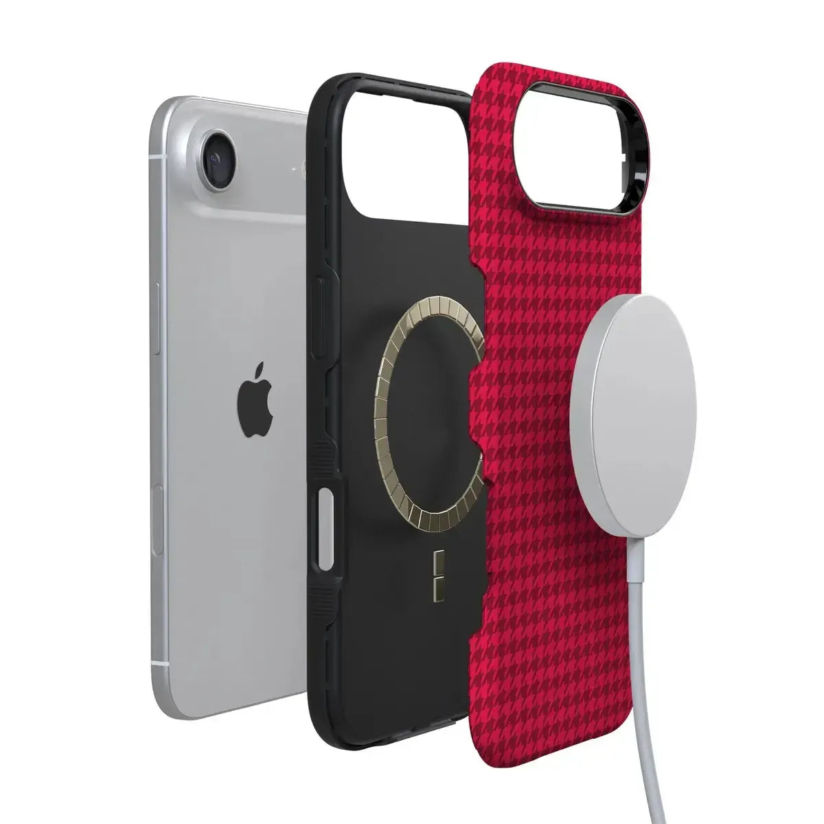 Best Dressed | Red Houndstooth Case