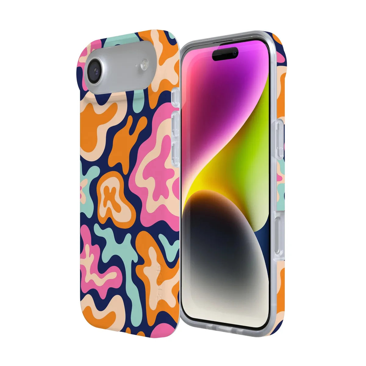Midnight Color Splash | Abstract Retro Case