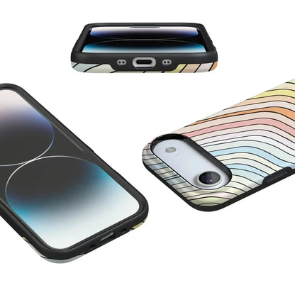 Ride The Wave | Pastel Rainbow Lined Case