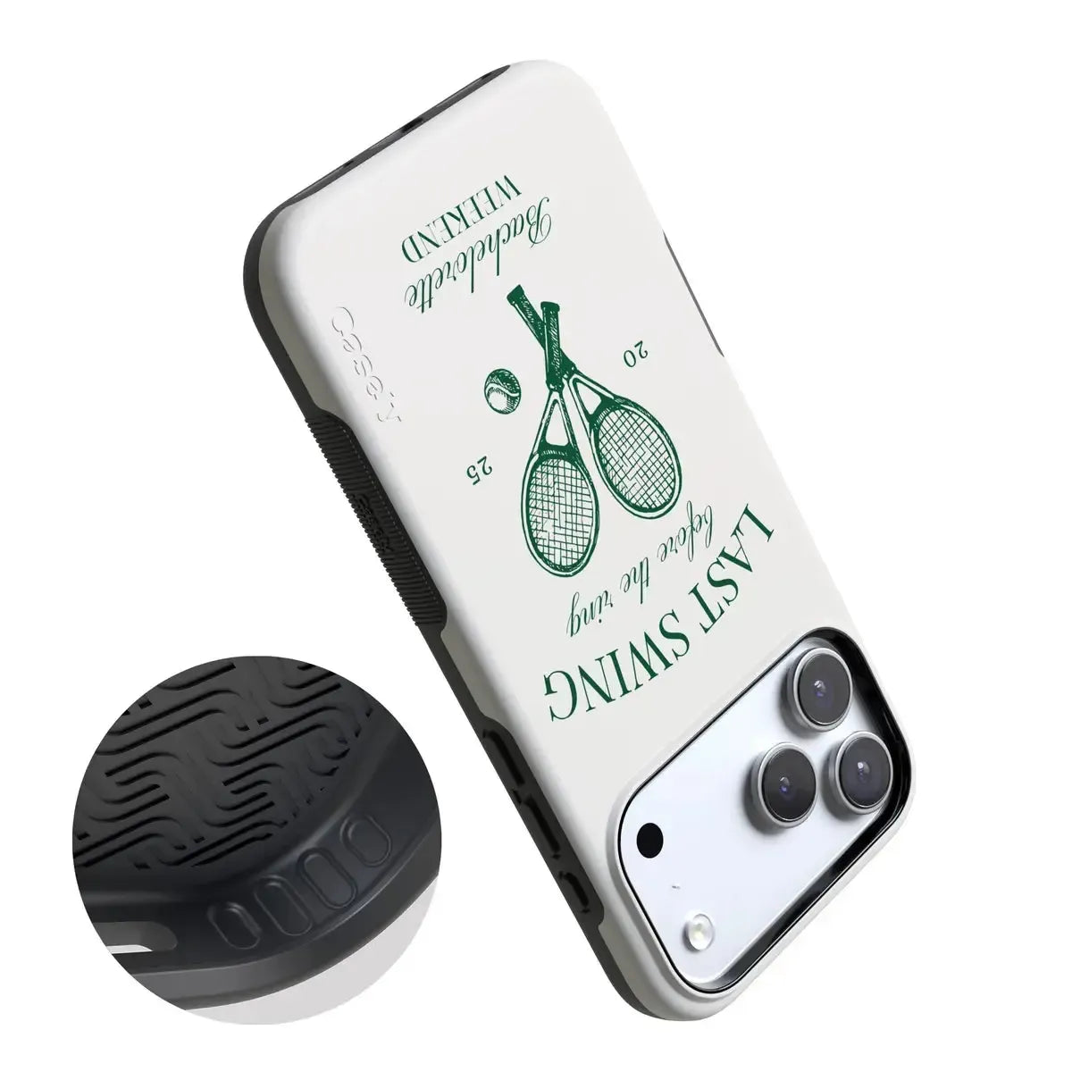 Last Swing | Off-White Bachelorette Case