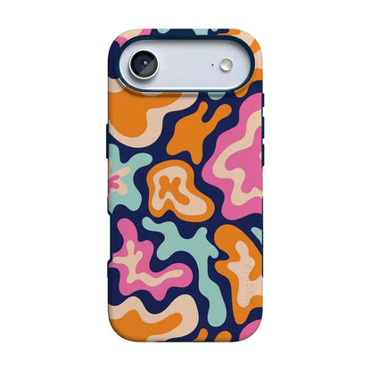 Midnight Color Splash | Abstract Retro Case
