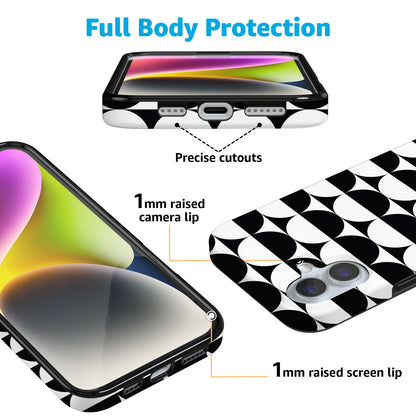 Half Moon | High Contrast Design Case