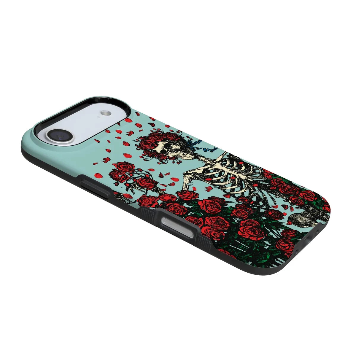 Forever Grateful | Grateful Dead Skeleton Floral Case