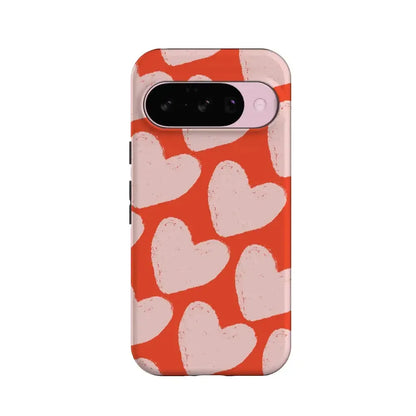 Love You More | Heart Doodle Case