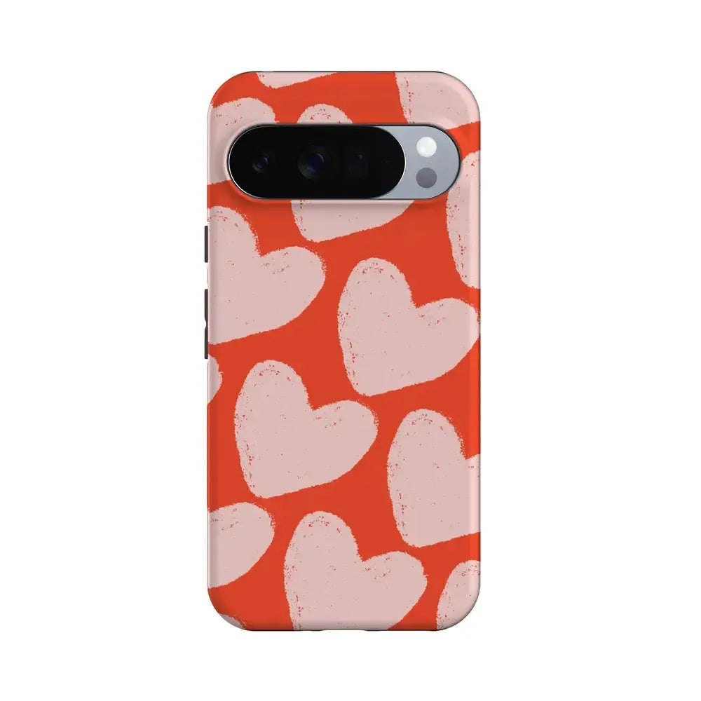 Love You More | Heart Doodle Case