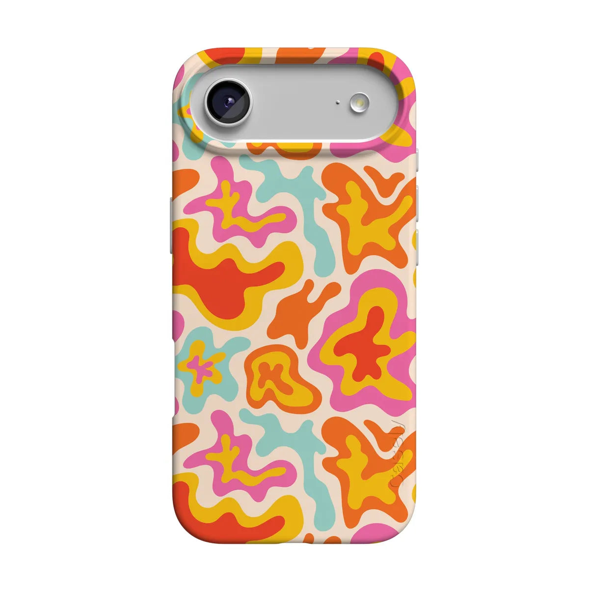 Tropical Color Splash | Abstract Retro Case