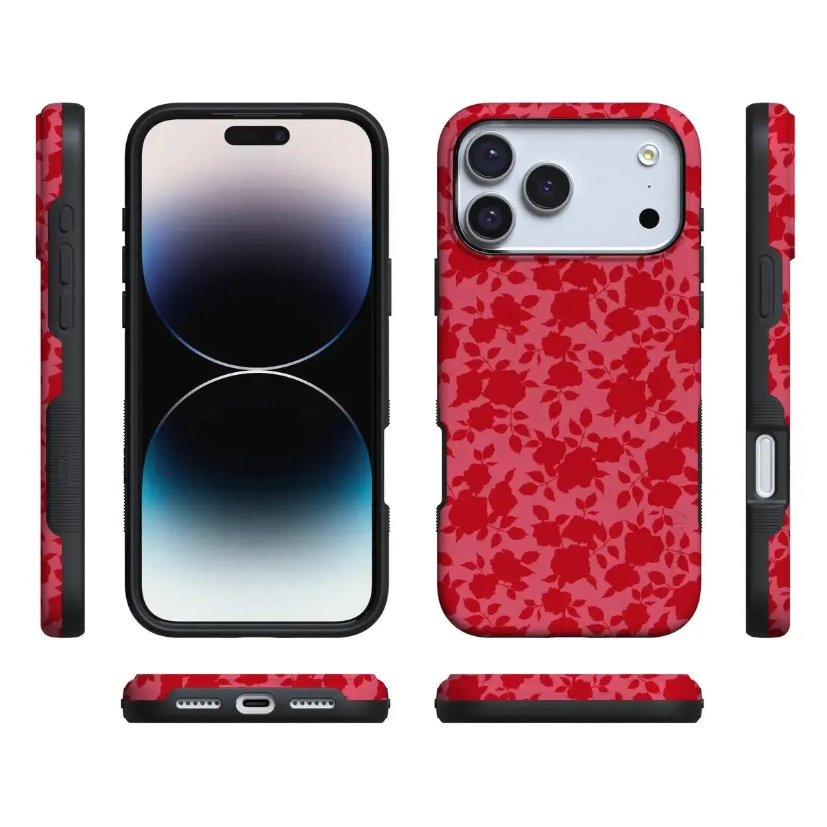 Rose Garden | Red Aesthetic Case