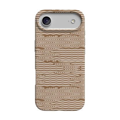Mocha Ripple | Brown Waves Case