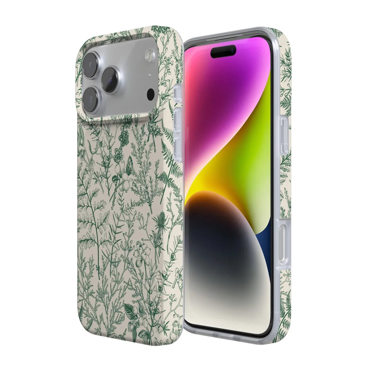 Sage Garden | Green Floral Case