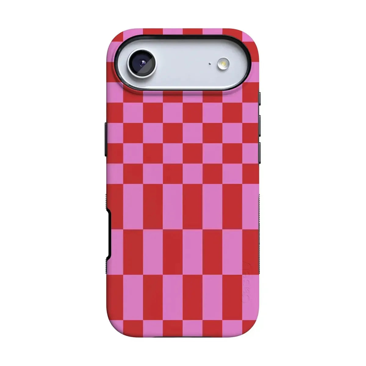 Vibe Check | Pink Checkerboard Case