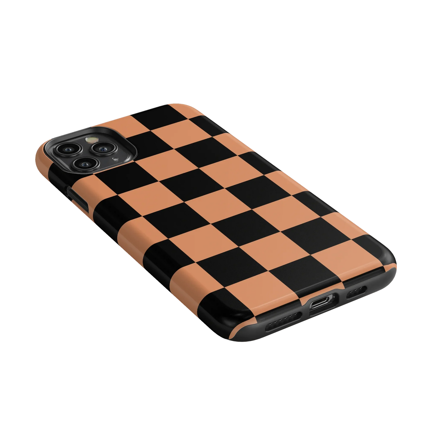 Fit Check | Black & Brown Checkerboard Case