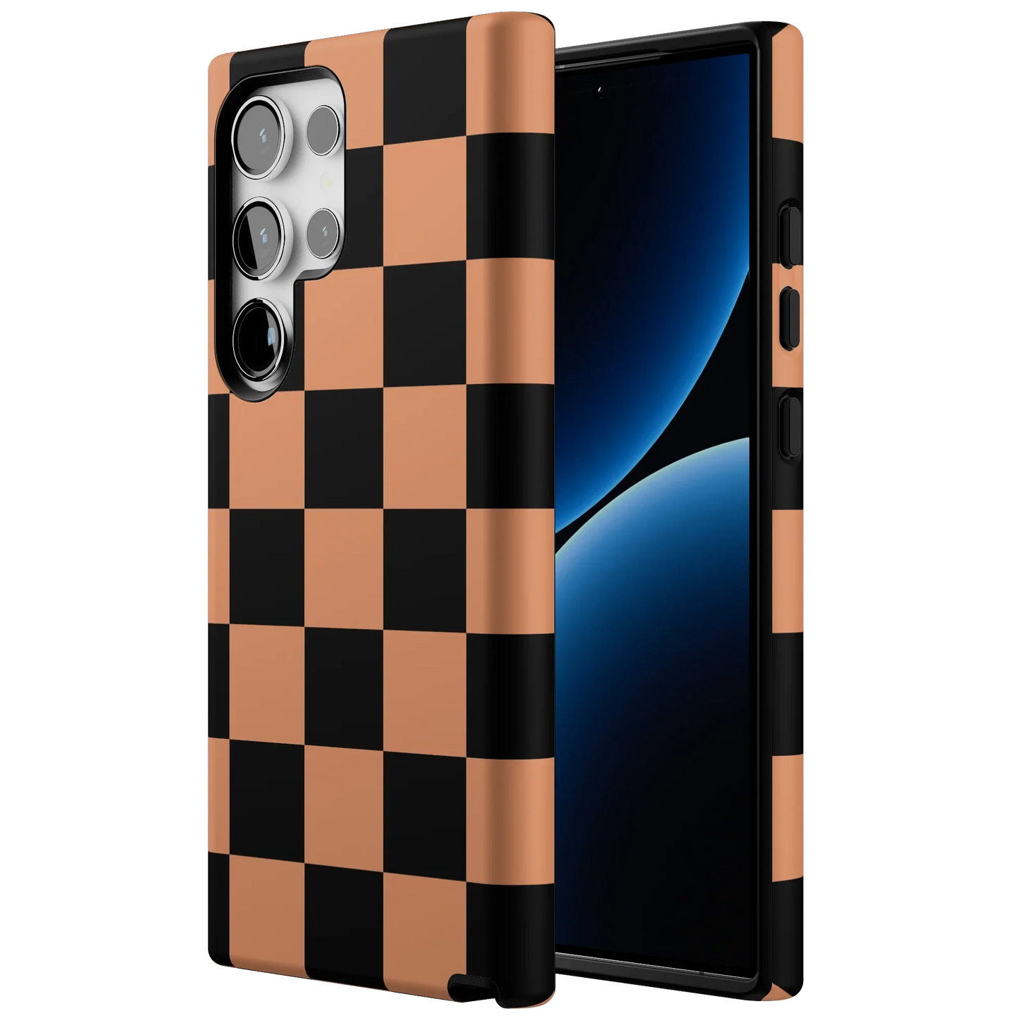 Fit Check | Black & Brown Checkerboard Case