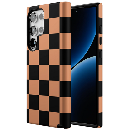 Fit Check | Black & Brown Checkerboard Case