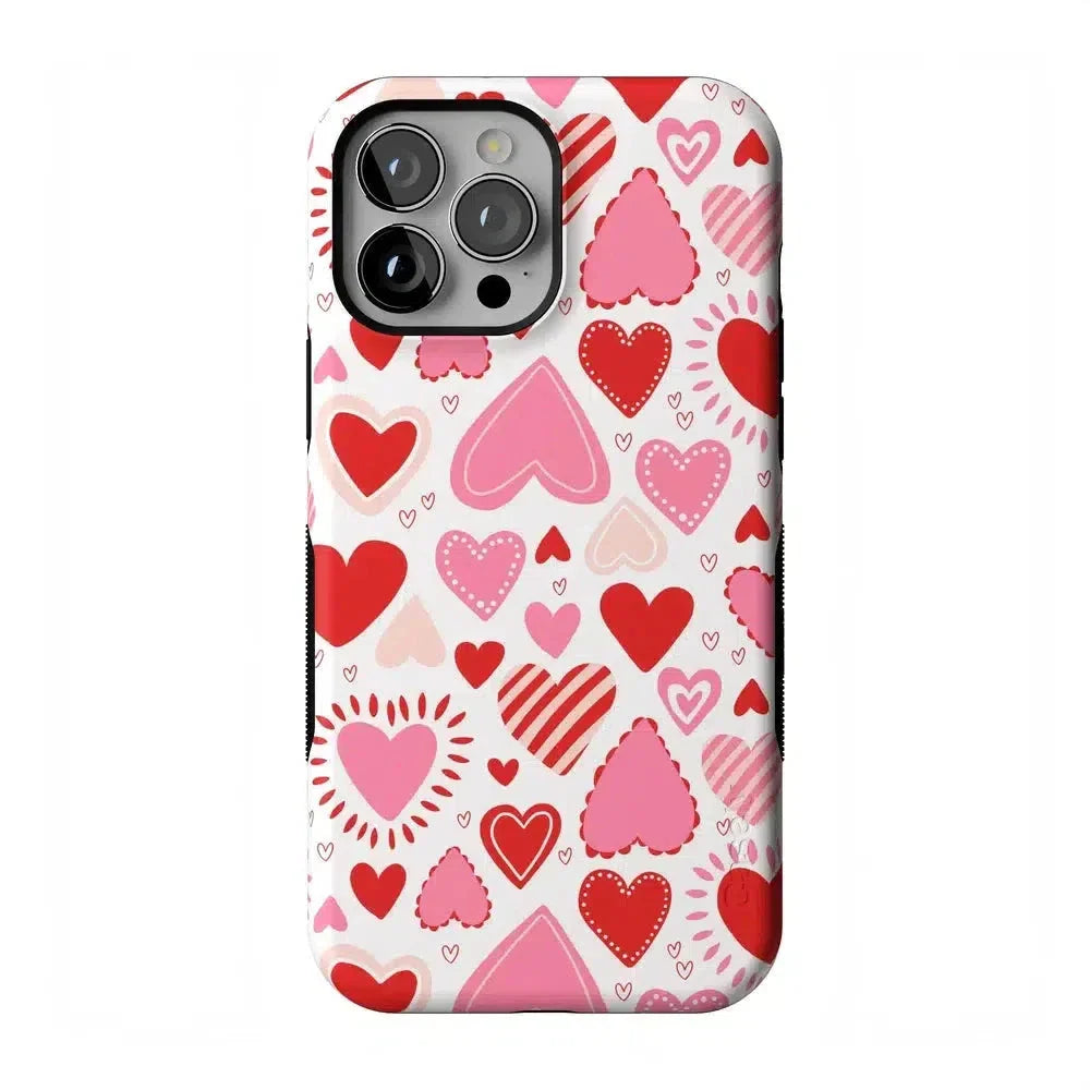 Love Struck | Heart Stickers Case