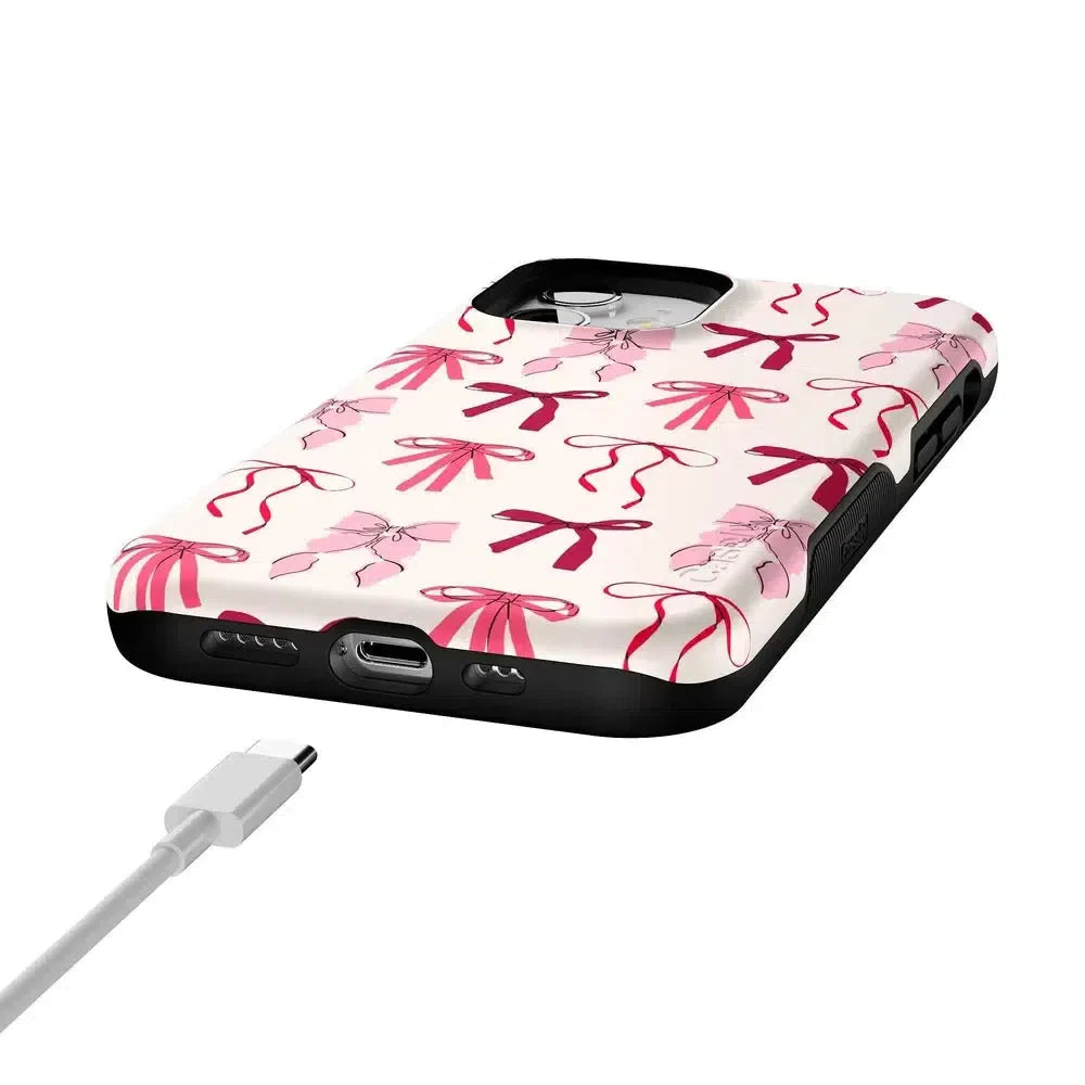 Lover Girlie | Pink Bows iPhone Case