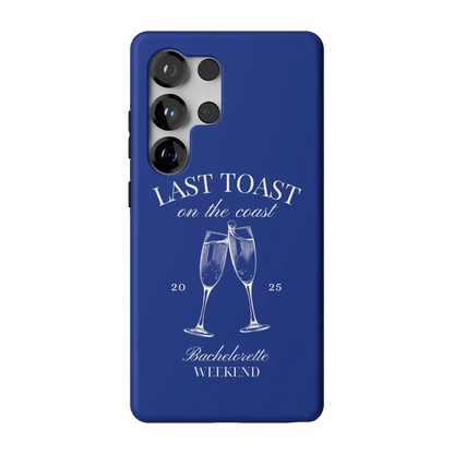 Last Toast | Blue Coastal Bachelorette Case