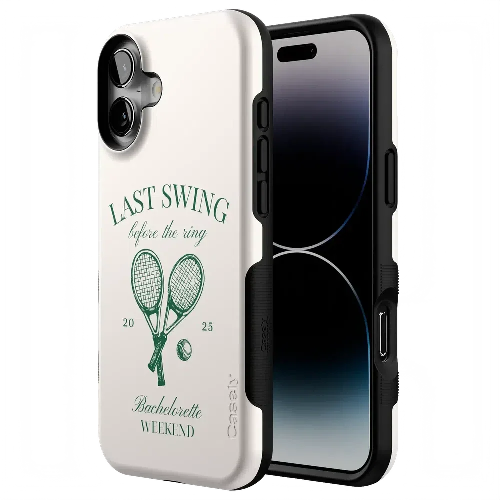 Last Swing | Off-White Bachelorette Case