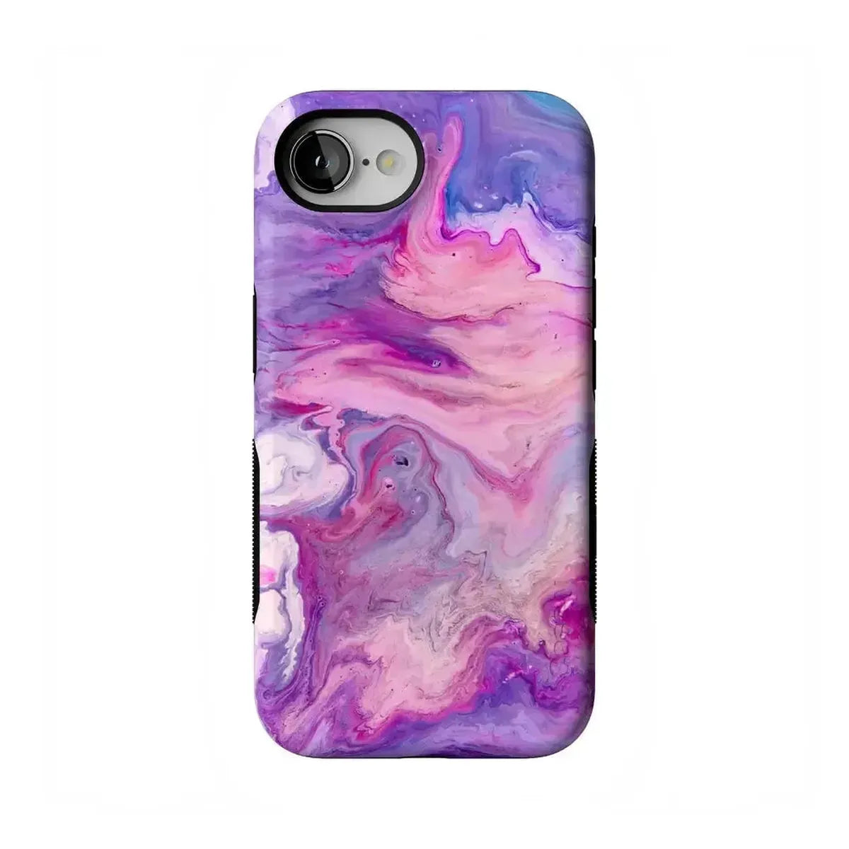 Tie Dying Over You | Purple Marble iPhone Case