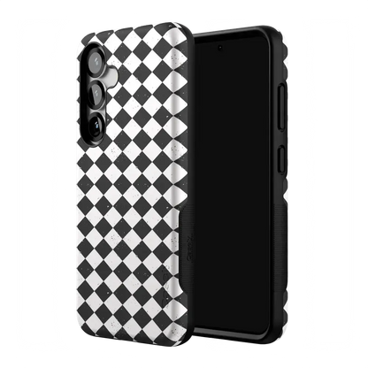 Salem's Hex | Black & White Checkered Case