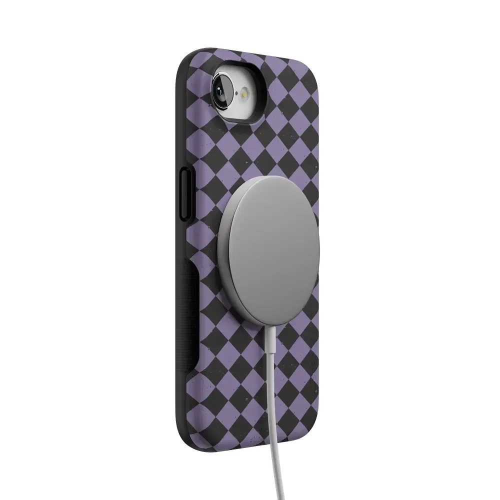 Midnight Hex | Purple Checkered Case