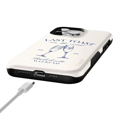 Last Toast | Off-White Coastal Bachelorette Case