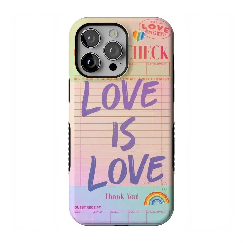 Love is Love | Guest Check Pride Case