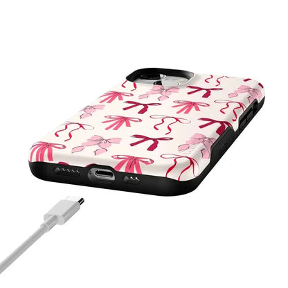Lover Girlie | Pink Bows iPhone Case