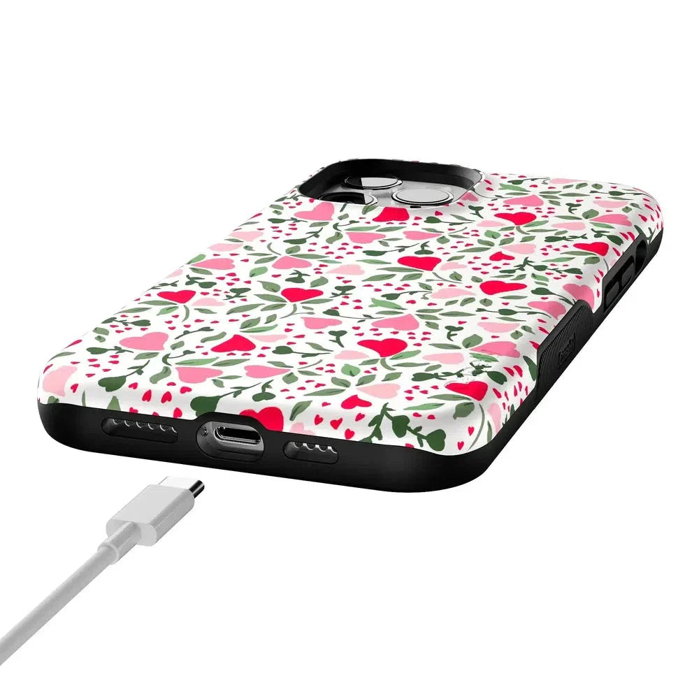 Vines of Love | Floral Heart Case