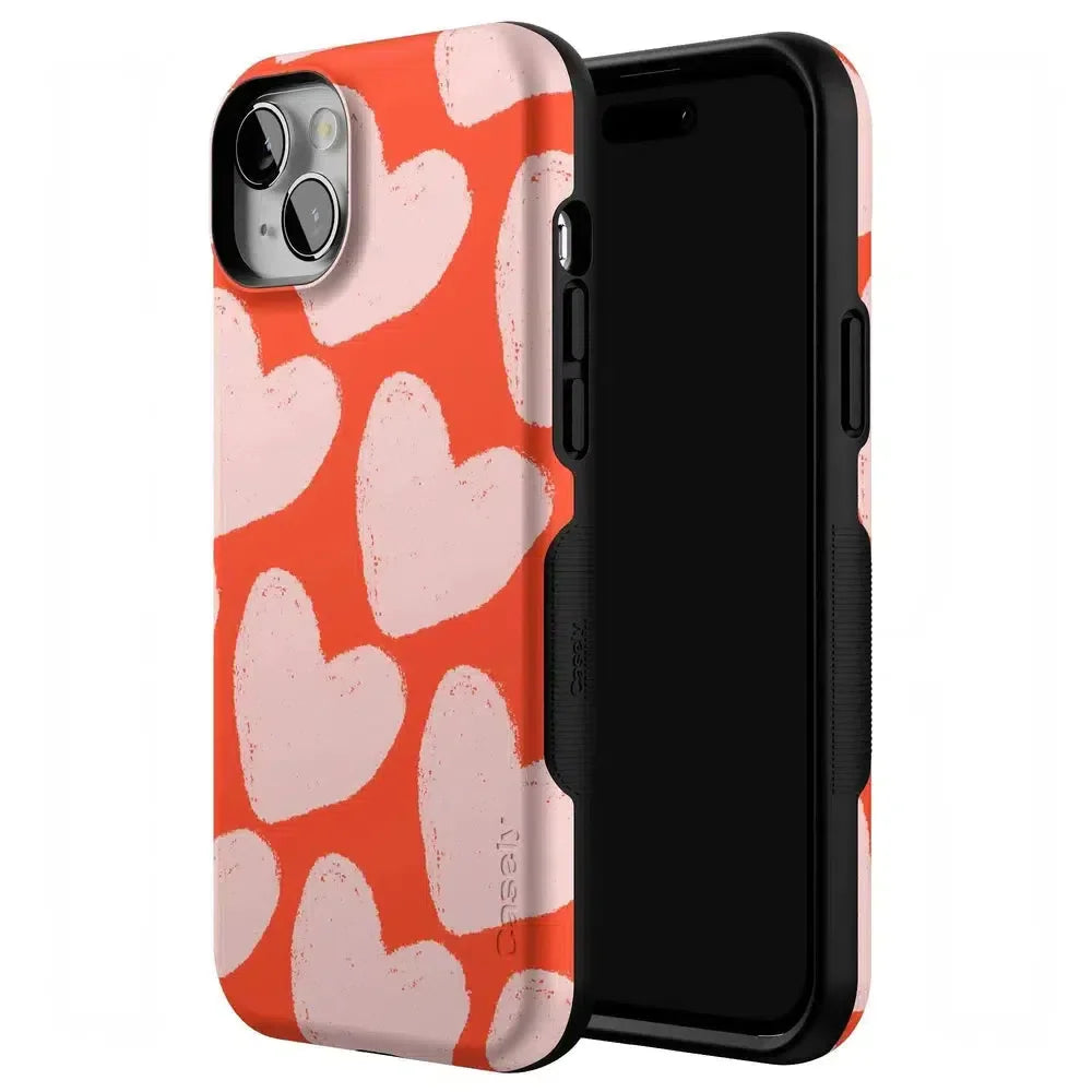 Love You More | Heart Doodle Case