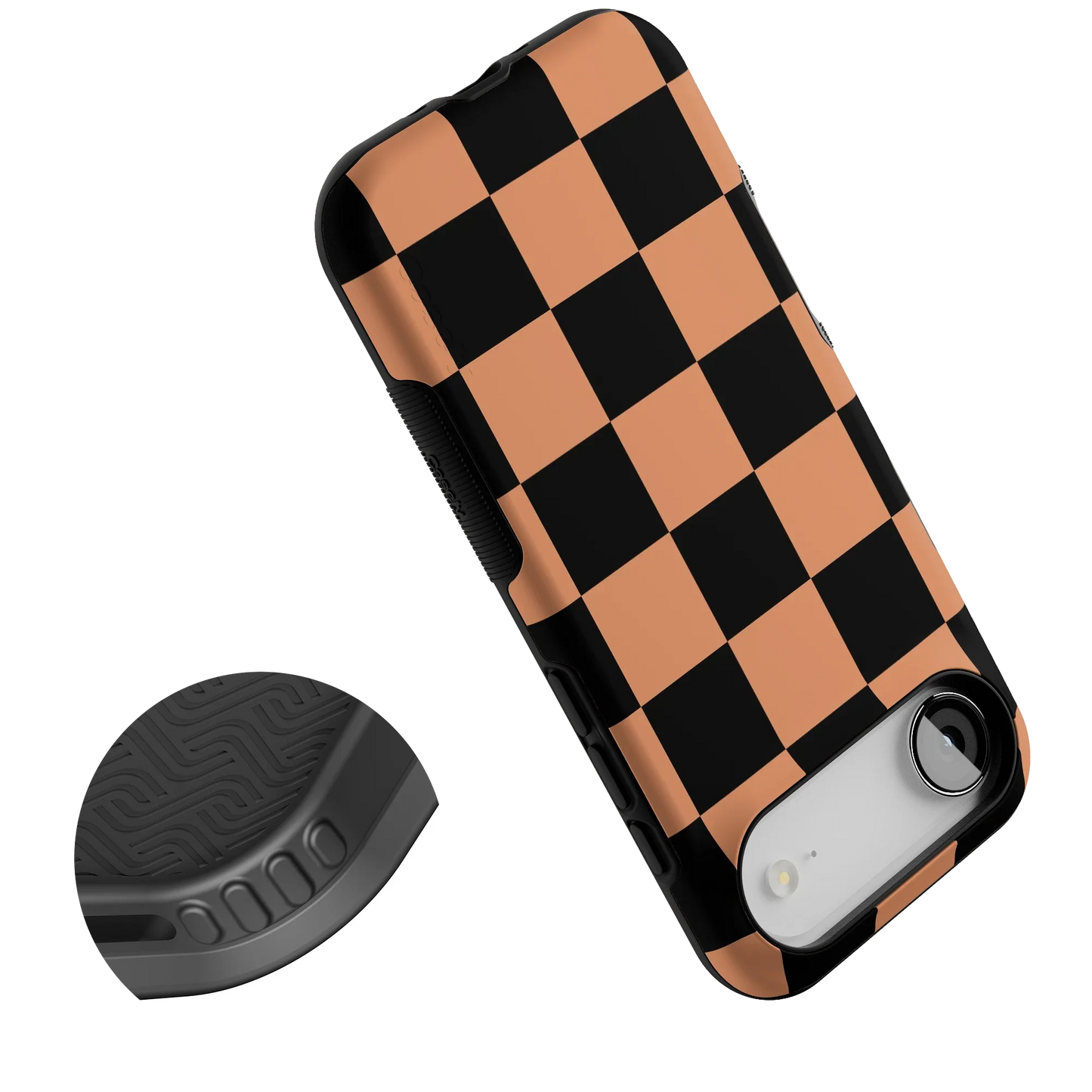 Fit Check | Black & Brown Checkerboard Case