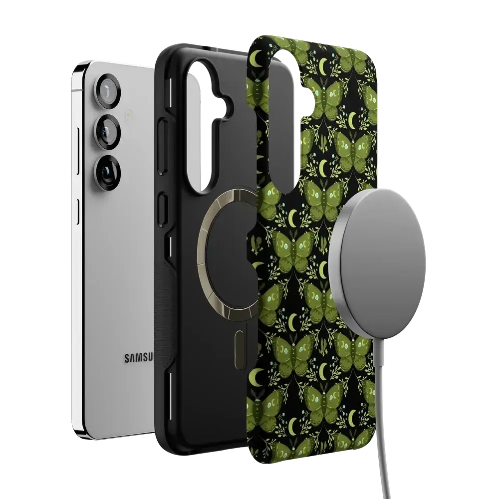 Mystic Moths | Green Twilight Case