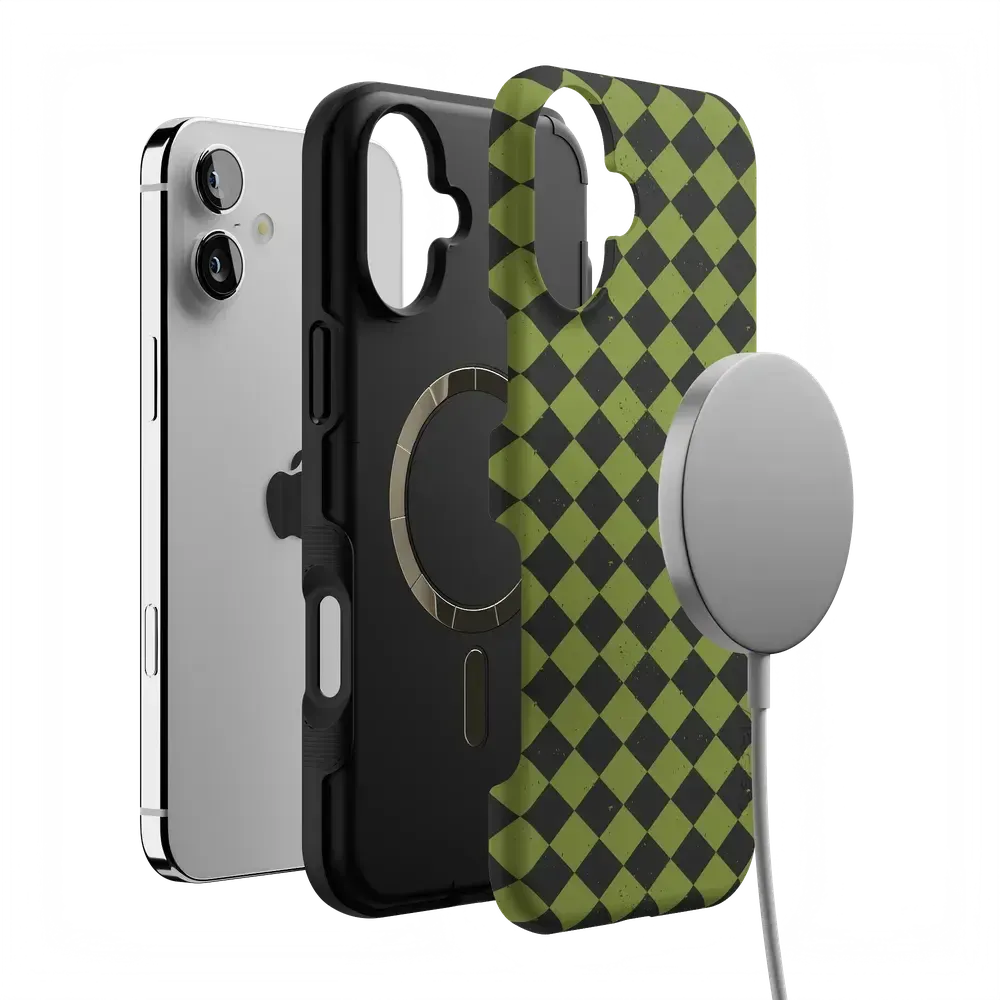 Wicked Hex | Green Checkered Case