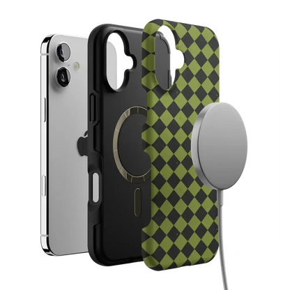 Wicked Hex | Green Checkered Case