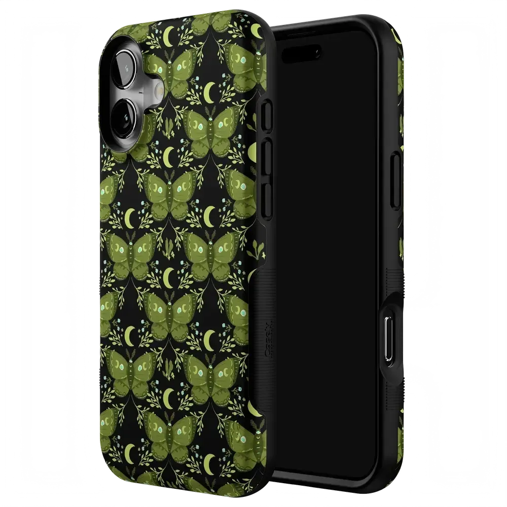 Mystic Moths | Green Twilight Case