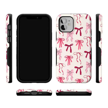 Lover Girlie | Pink Bows iPhone Case