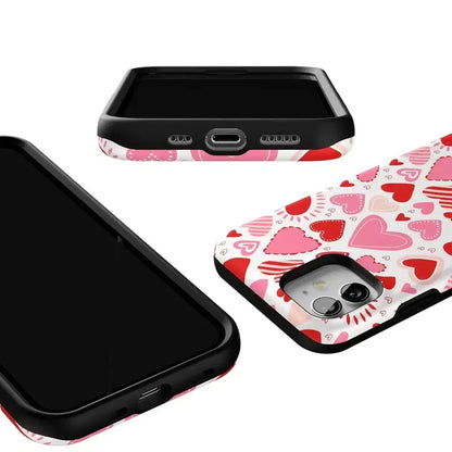 Love Struck | Heart Stickers Case
