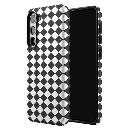 Salem's Hex | Black & White Checkered Case