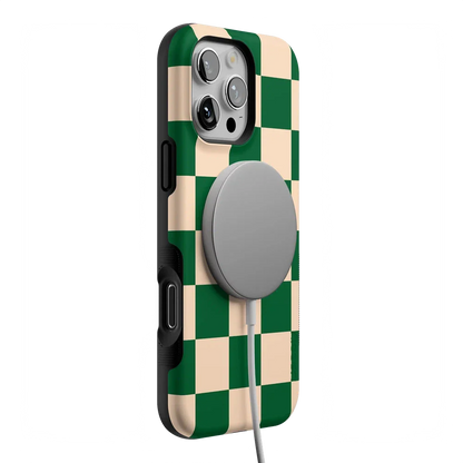 Fit Check | Green Checkerboard Case