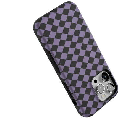 Midnight Hex | Purple Checkered Case